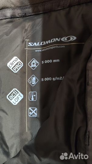 Горнолыжные брюки женские Salomon 44-46 р