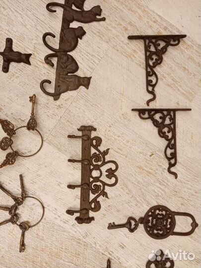 Декор чугунный. Стиль прованс. Лофт. Винтаж