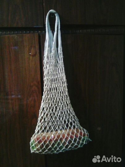 Сумка авоська плетеная