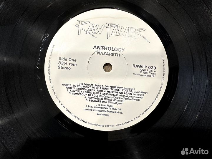Nazareth – Anthology