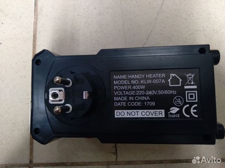 Портативный обогреватель handy heater KLW-007A