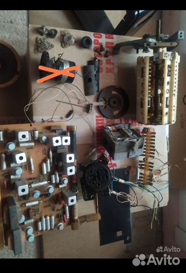 Радиоприемник вэф спидола-запчасти