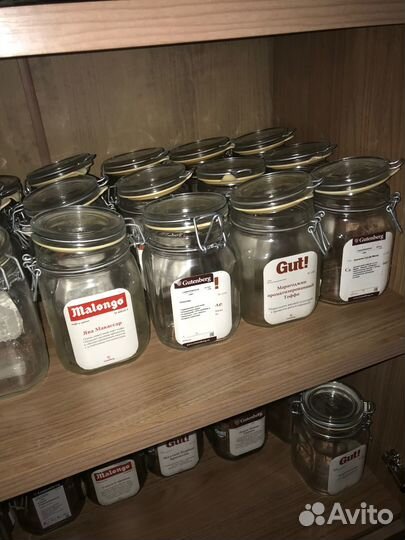 Банка fido стеклянная с бугельным замком 1 литр