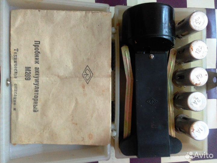 Пробник аккумуляторный М269. СССР