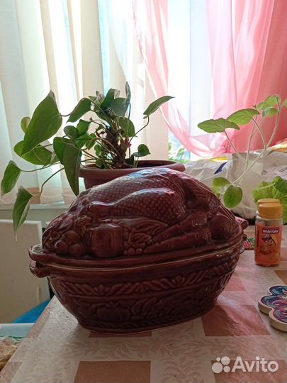 Утятница керамическая