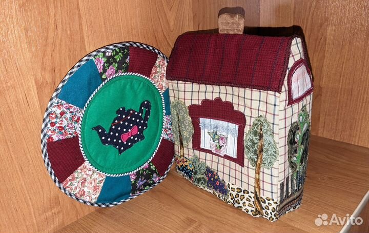 Прихватки и грелки на чайник, ручная работа