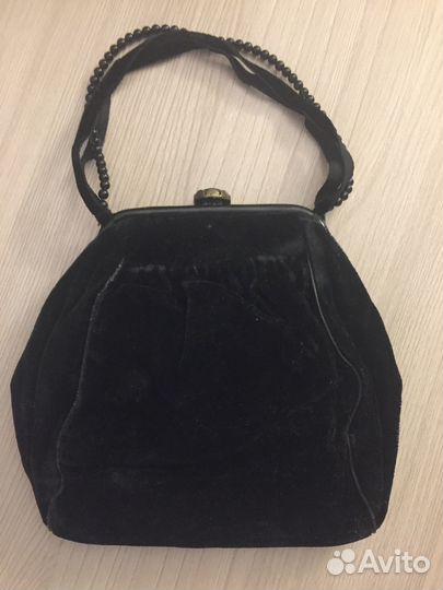 Театральная сумочка. Бархат. 1930-1950 гг