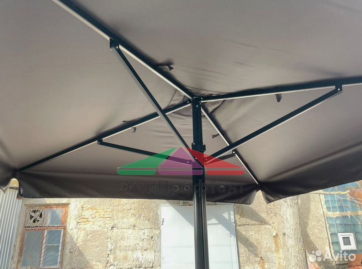 Уличный зонт на центральной опоре доставка