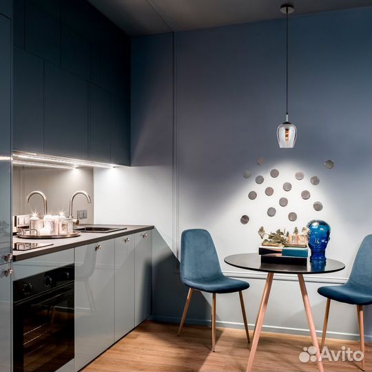 Люстра подвесная на кухню современная