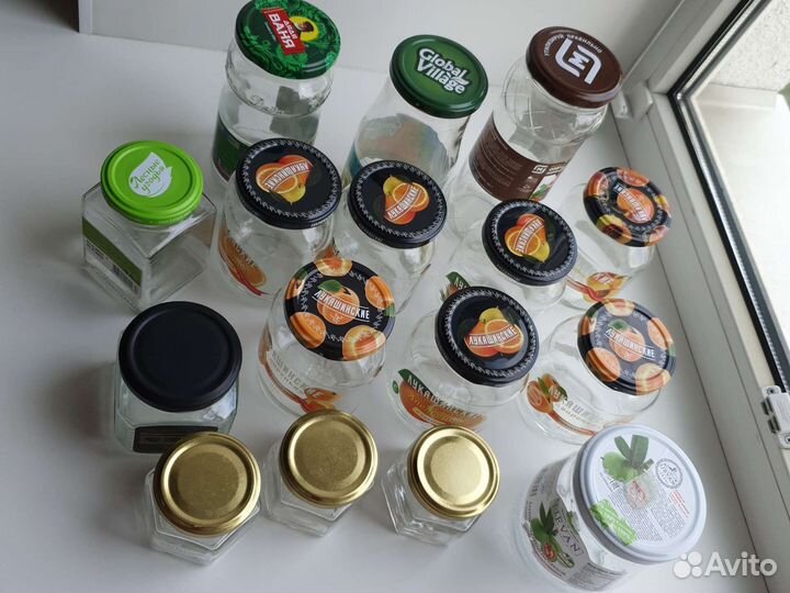 Банки маленькие винтовые пакетом