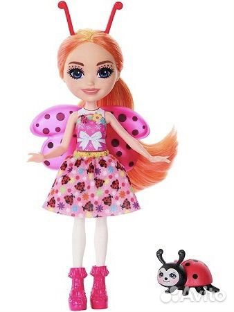 Энчантималс божья коровка Ladonna Ladybug (новая)