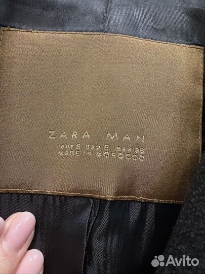 Пальто zara man размер s