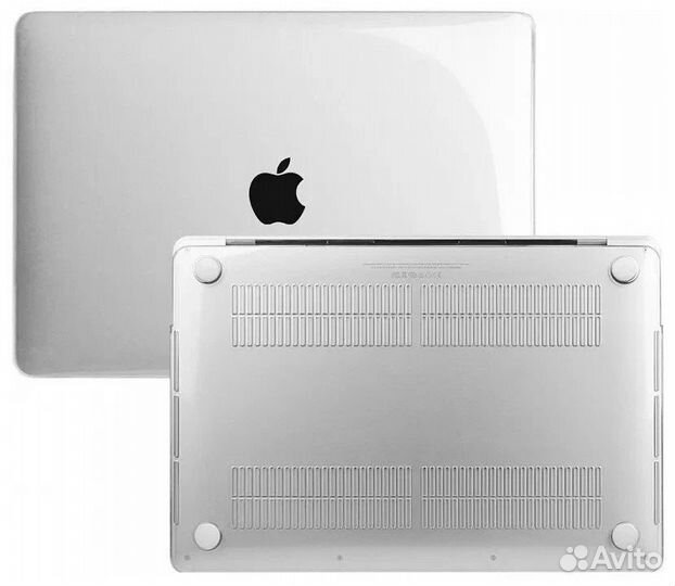 Чехол прозрачный глянцевый macbook pro 13.3