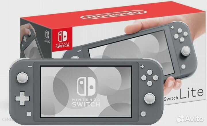 Nintendo Switch lite прошитая с играми