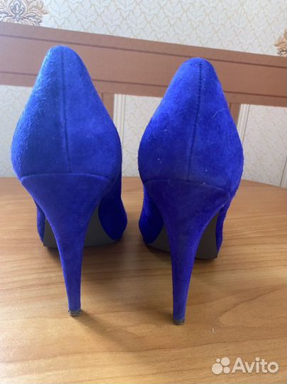 Туфли р.39(38) Carlo Pazolini. Натуральная замша