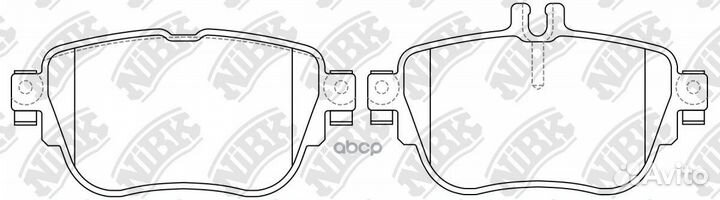 Тормозные колодки дисковые MB E-class(W213) pn0589