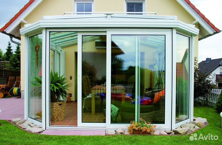 Остекление веранды по договору