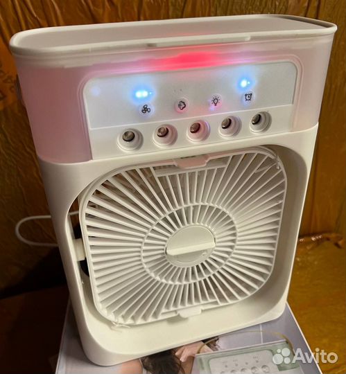 Вентилятор протативный с увлажнением мини