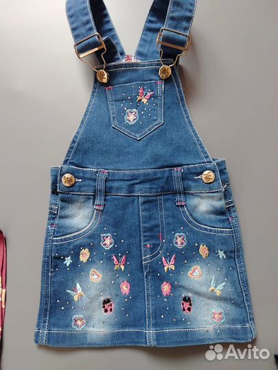 Пакет вещей для девочки размер 80 -86