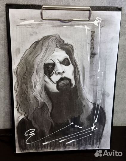 Slipknot. Jim Root & Corey Taylor рисунки, скетчи