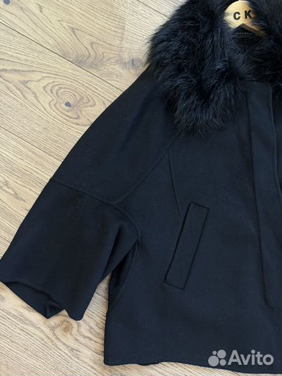 Пальто Zara 45% шерсть, 7%вискоза