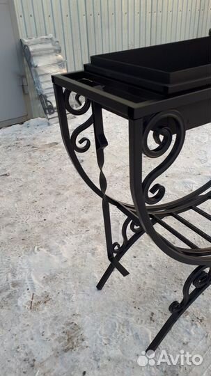 Мангал Кованный с кольцом для казана