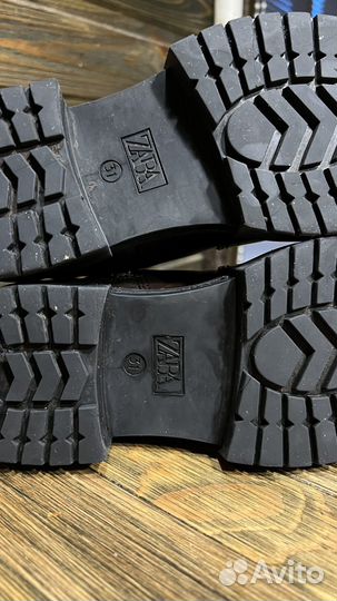 Zara ботинки челси для девочки