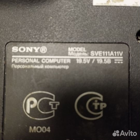 Sony Vaio sve111a11v на запчасти
