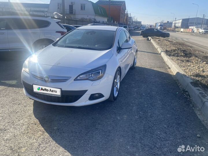 Opel Astra GTC 1.4 AT, 2014, 168 000 км