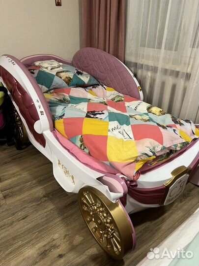 Кровать-карета Рапунцель