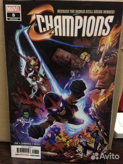 Сингл Marvel Champions (2019) #8