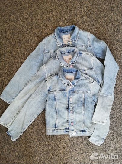 Куртка джинсовая 128-140