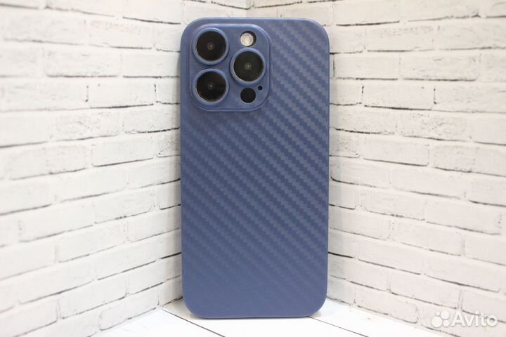 Ультратонкий Чехол на iPhone 14 Pro Air Carbon