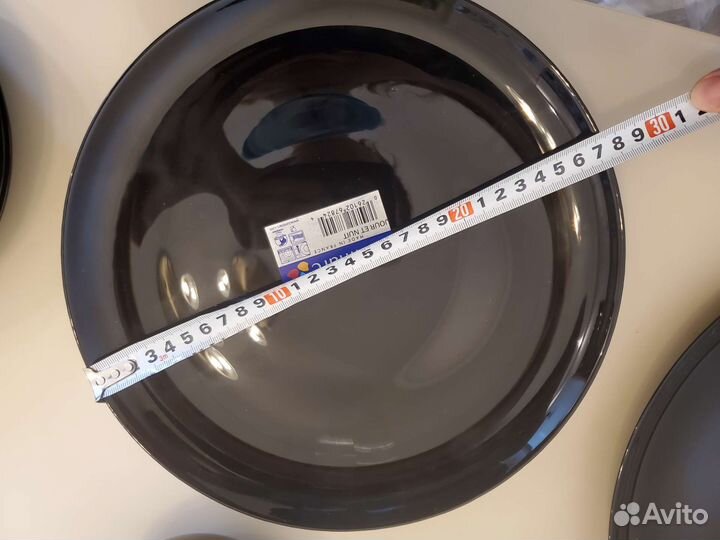 Набор посуды черной Luminarc новая