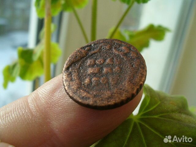 Полушка 1745г