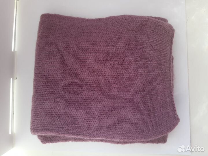 Берет и шарф женский