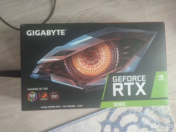 Видеокарта gigabyte geforce rtx 3060 12 гб