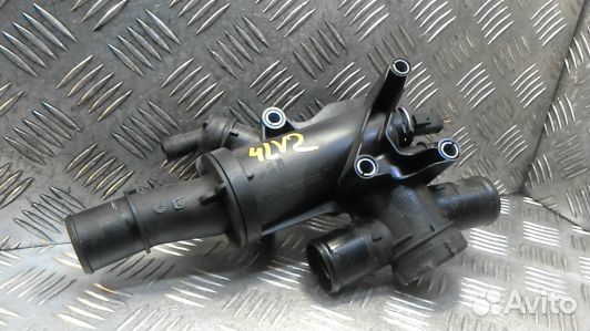 Корпус термостата дизельный ford mondeo 4 (4LV02A6