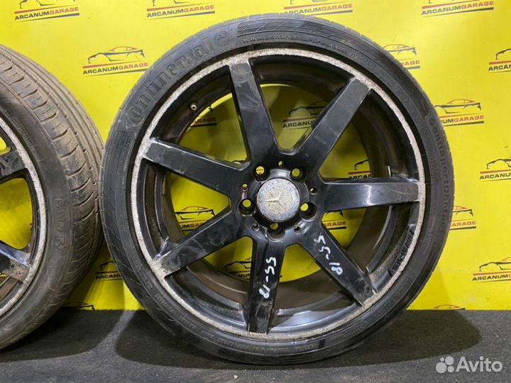 Комплект оригинальных дисков Mercedes 204 r18 AMG