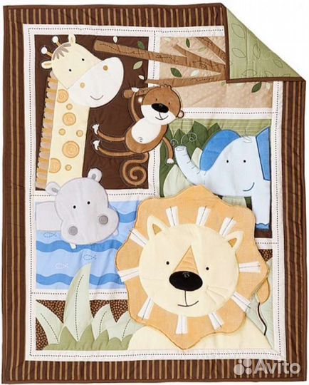 Одеяло-покрывало на детскую кровать