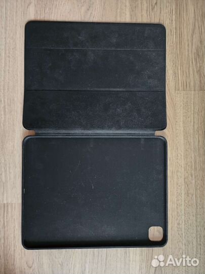 Чехол для iPad pro 12.9 кожаный черный