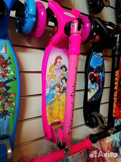 Самокат Складной Скутер макси, новые расцветки