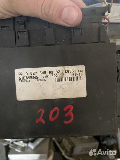 Блок управления АКПП Мерседес C,E,S,M,clk classe