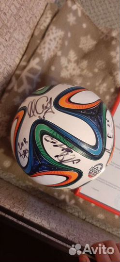 Футбольный мяч с чм в Бразилии 2014