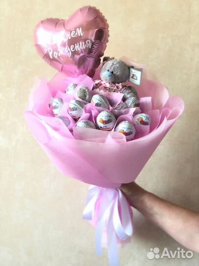 Букет из киндеров детский