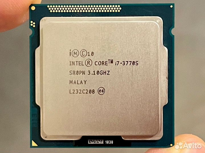 Процессор intel core i7 3770S