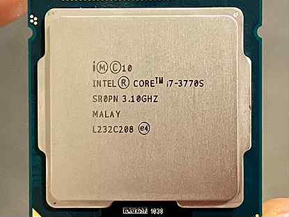 Процессор intel core i7 3770S