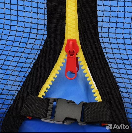 Батут с сеткой большой