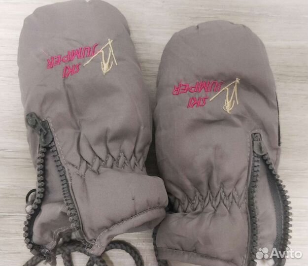 Варежки детские зима