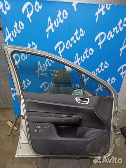 Пежо 307 дверь передняя левая песочный цвет